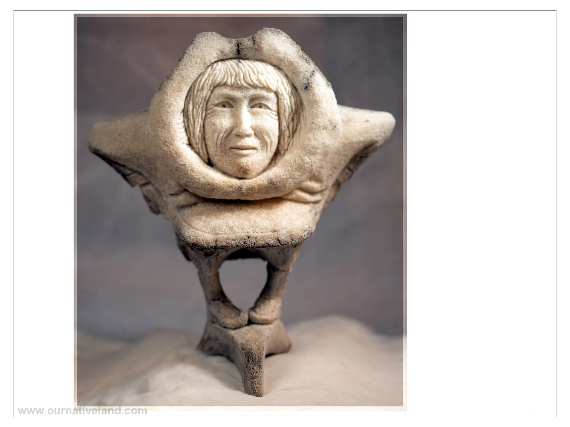 彫刻・オブジェ Inuit stone carving object 彫刻・オブジェ Inuit stone carving object 彫刻・オブジェ